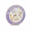 Boîte bois ronde caramels beurre salé